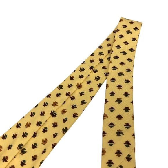 237133BR (S1) Hermes Tie Multicolor Silk - Picture 3 of 8